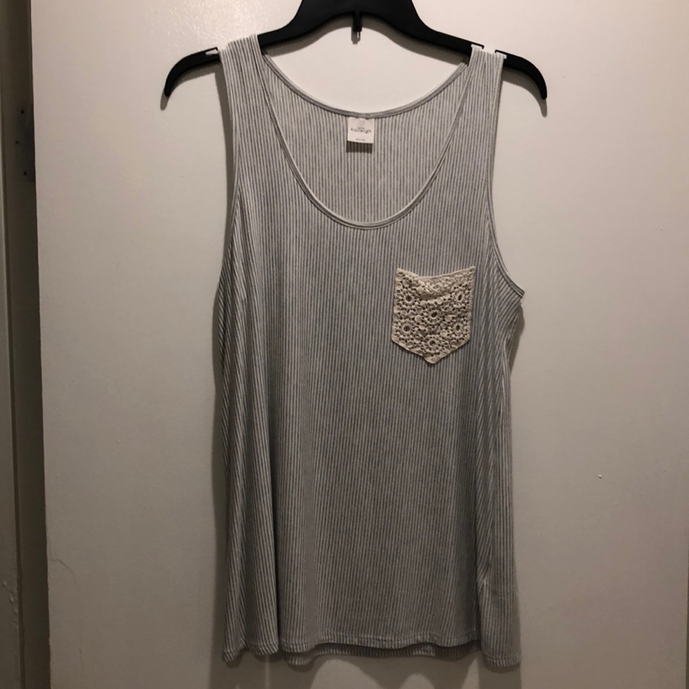 Vertical Stripe Tank